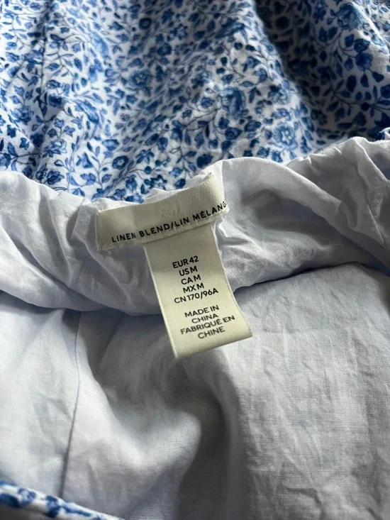 H&M Floral Puff-Sleeve Maxi Dress - Picture 7 of 9